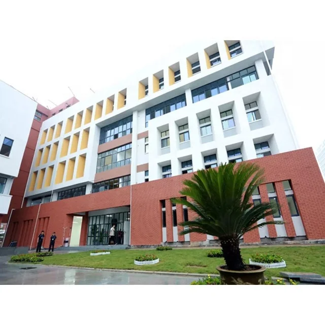 Modern factory prefabricated school building construction& real estate steel structure building