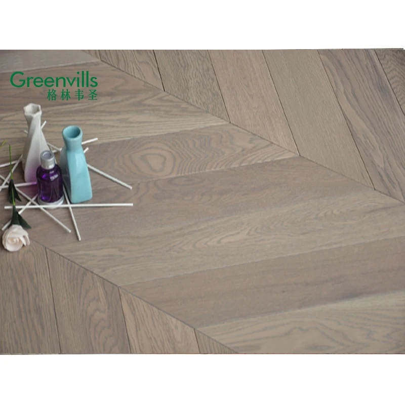 Guangzhou factory AB grade European white oak engineered wood flooring oak