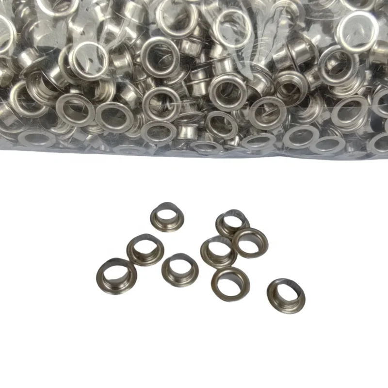 Hot Sale  Metal Brass Garment Round Eyelets Iron Bags Eyelet fastener For Clothing Accessories