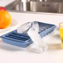 Silicone Ice Cube Trays Butter Mold Rectangular Narrow Stick Ice Cube Sticks Long Strips Ice Cube Mold Tray
