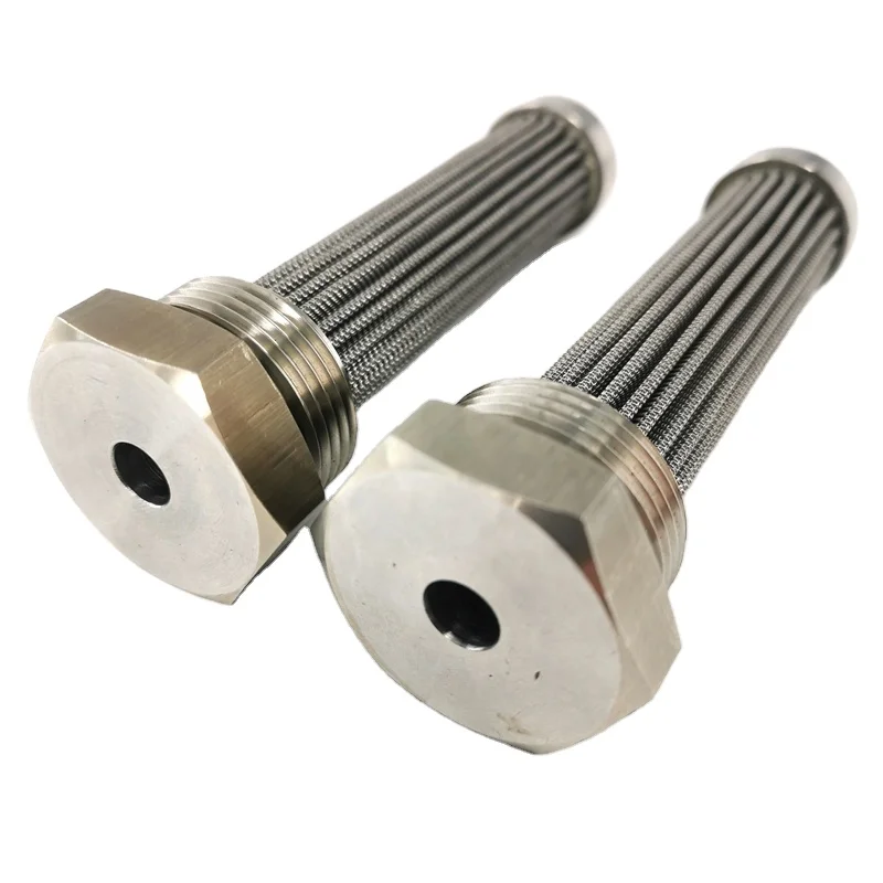 Stainless steel pleated filter cartridge used in Wire Rope Lubrication System