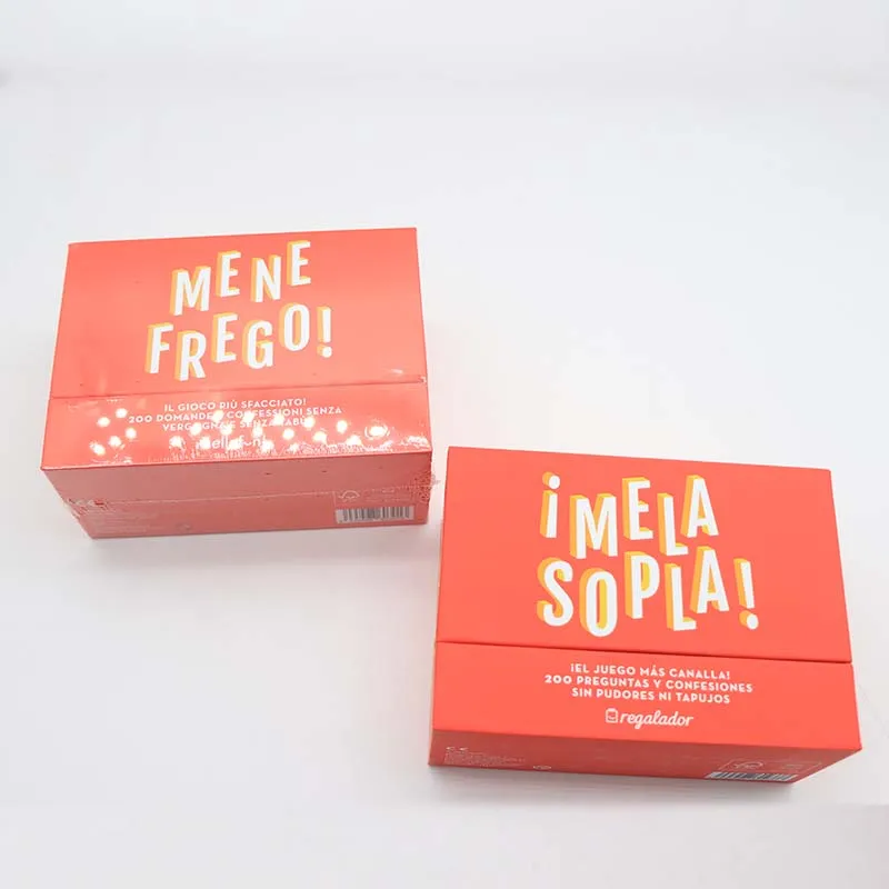 Customized Question Game Cards Printing Board Game Cards Wholesale  Deck Tarot Cards Carta De tarot