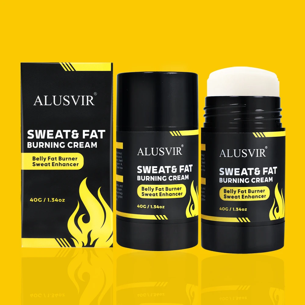 Private Label Natural Organic Cellulite Removal Hot Fat Burning Sweat Gel Weight Loss Slimming Cream Stick