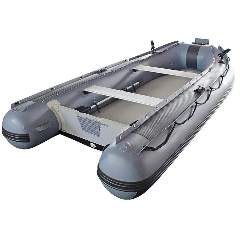High quality China 1.2mm PVC kayak inflatable rubber boats With fishing holder