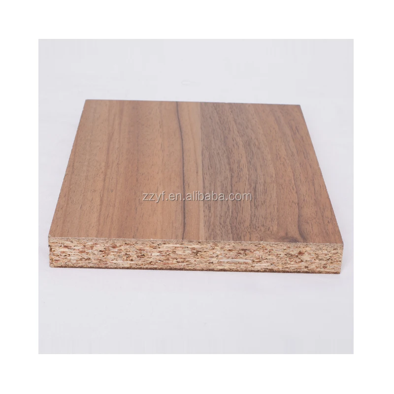 Chipboard Double Surface Glossy Coating Particle Board 18mm Melamine Paper 25.4 mm X 1220