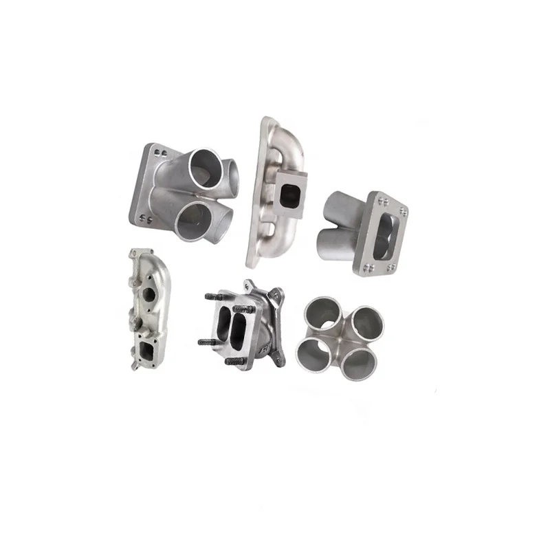 Низкая цена, автомобильная выхлопная труба из нержавеющей стали с коллектором 2-1