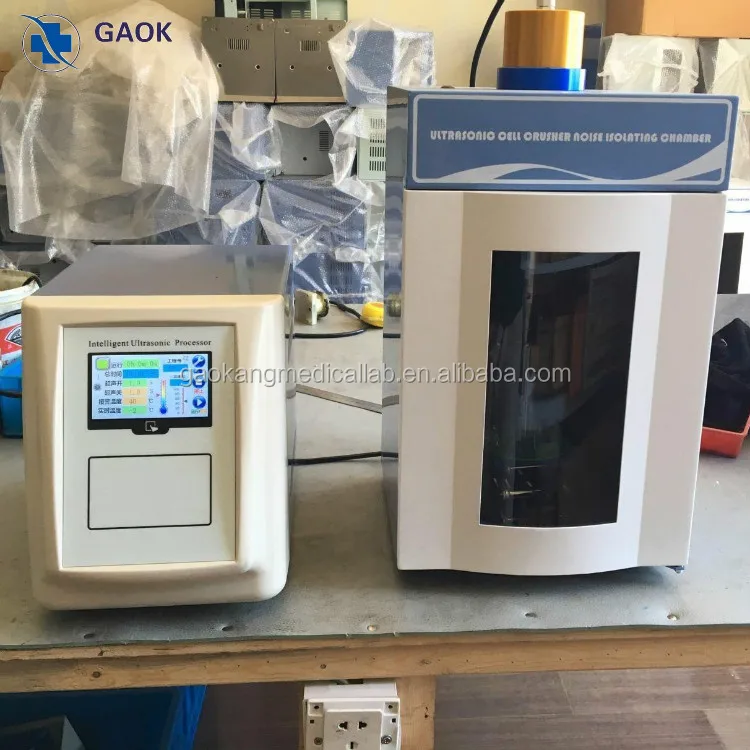 small Labotary Continuous Cell Flow Crusher Ultrasonic Sonicator Processor Homogenizer