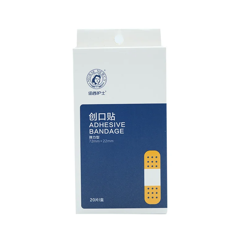 Custom skin color adhesive knuckle bandaid woundplast