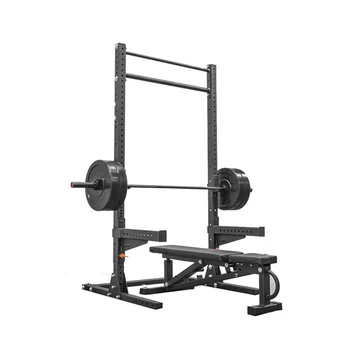 
Exercise Stand Squat Rack Bench Curl Weight Stand Power Rack Home Gym Fitness 