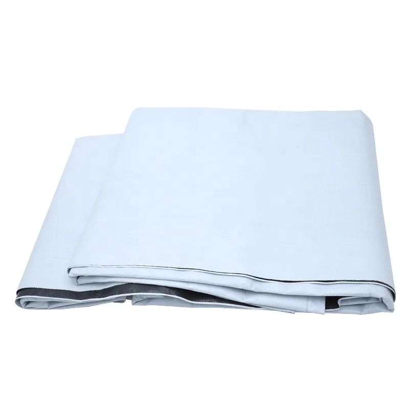 reinforced transparent tarpaulin