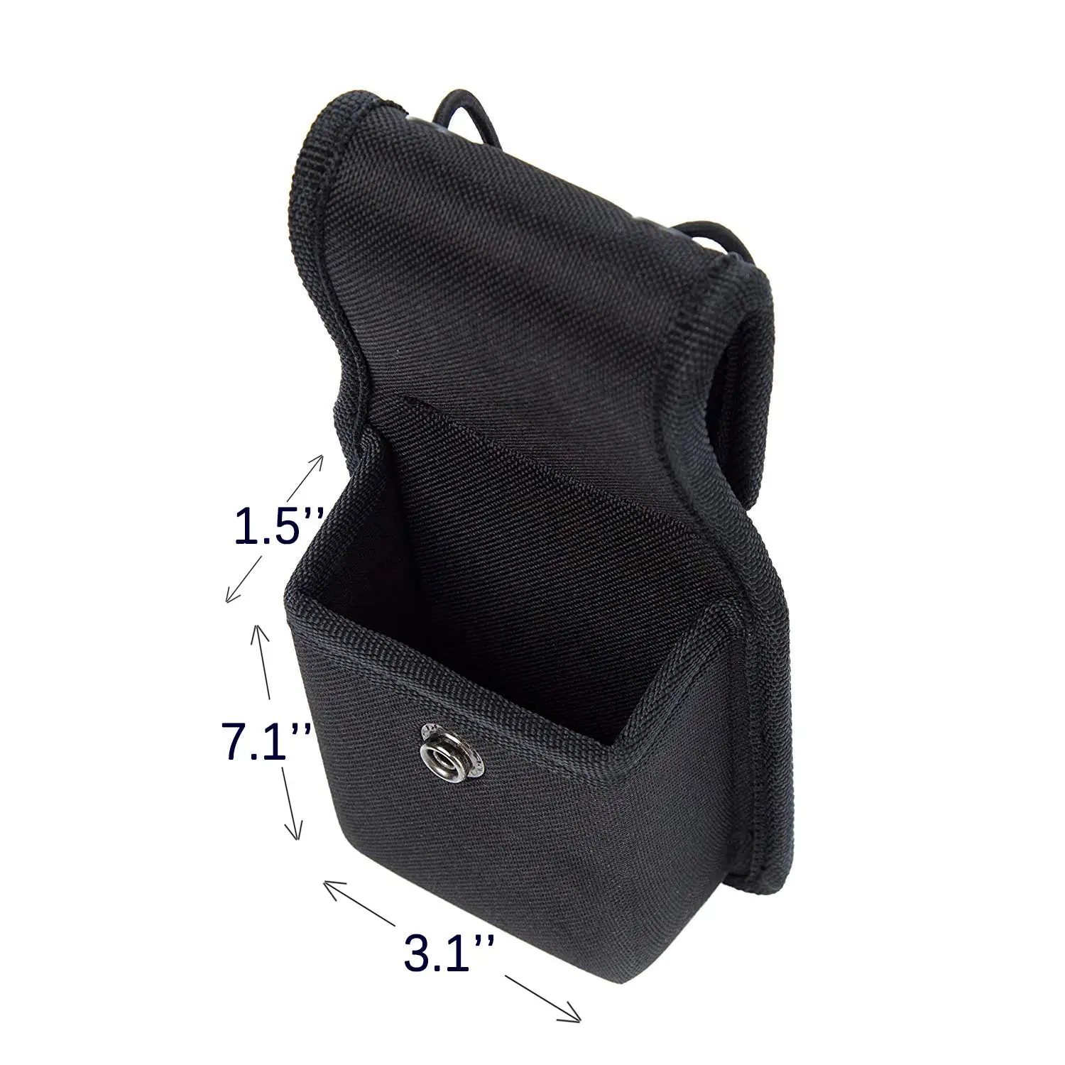  Fireproof Walkie Talkies Two Way Radio Nylon Case Holder Pouch for Motorola Kenwood Icom HYT Arcshell baofeng UV5R UV82