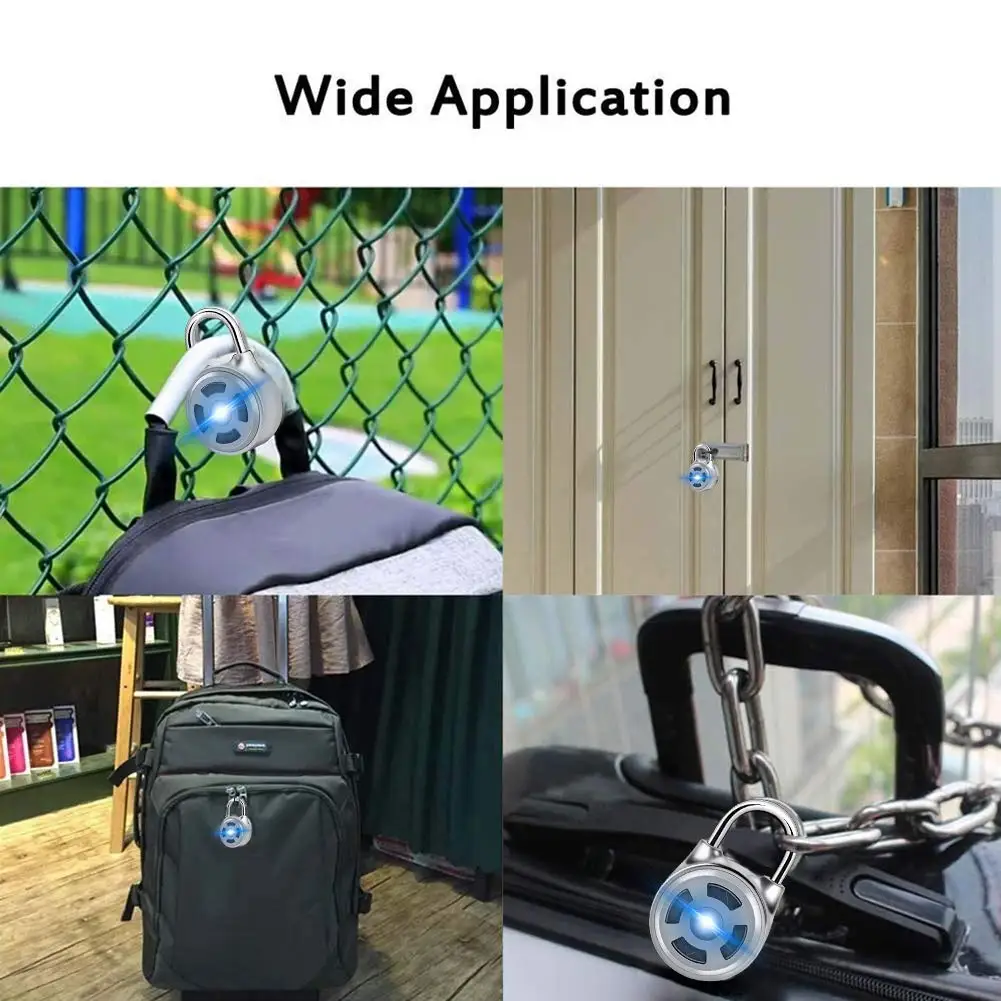 Digital Thumbprint APP PadLock Intelligent Padlock Smart Password Padlock