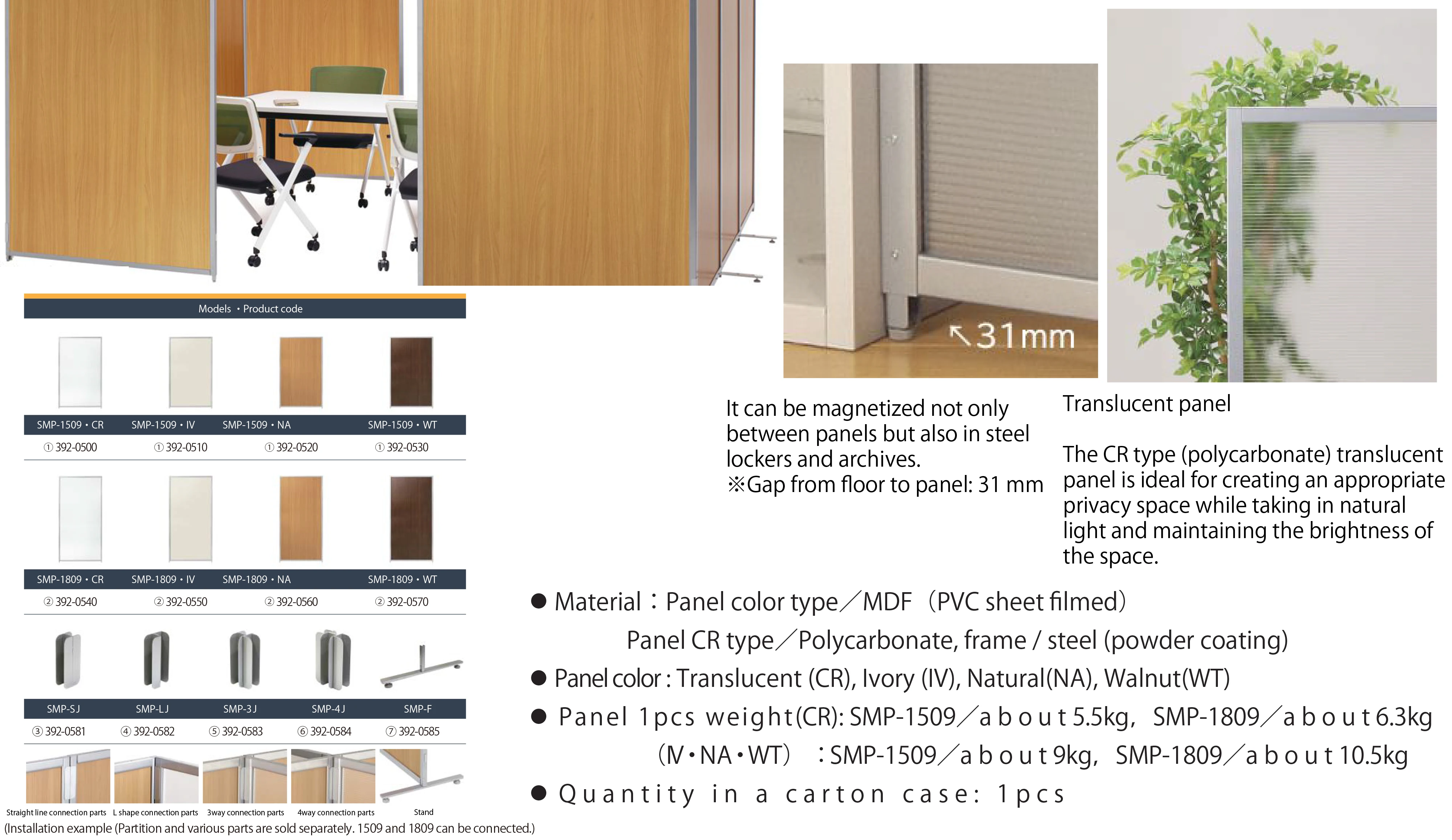Fence panel office work booth dividers education study room screen children kids partition walls school office hospital hotel