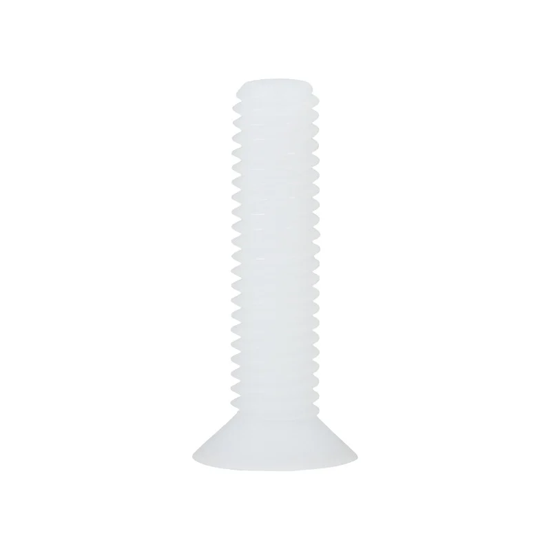 In Stock PA Polyamide Plastic Nylon Screw Flat Head Screw Phillips Cross Recessed Plastic Screw
