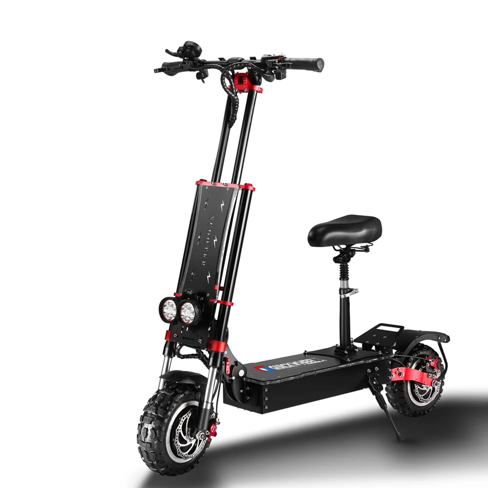 2022 quickwheel оригинальный 60V/72V исследователей Pro 5600 Вт Мотор дешевые 11 дюймов 13 двух колесный электрический самокат