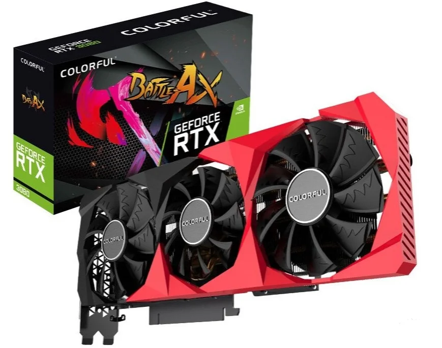  Видеокарта G-eForce RTX3080 10 Гб iGame rtx3080 GDDR6X rtx3070 8 GPU 3090 rtx3090 24