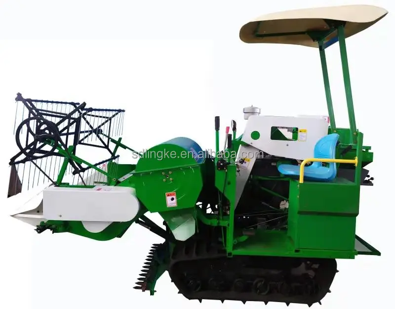 China harvesters rice combine harvester Crawler self-propelled full feed