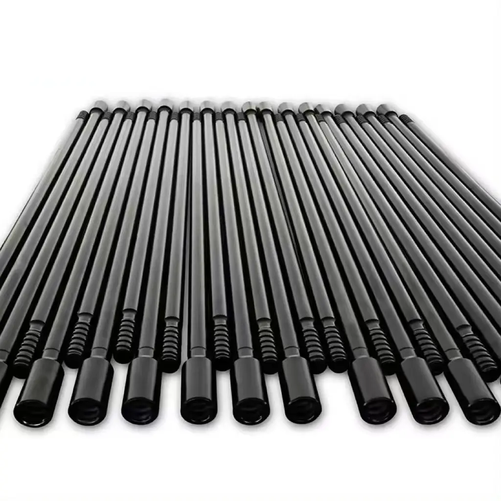 Chinese Manufacturer  drill bit extension rod Threaded connection drill rod for rock drill machine