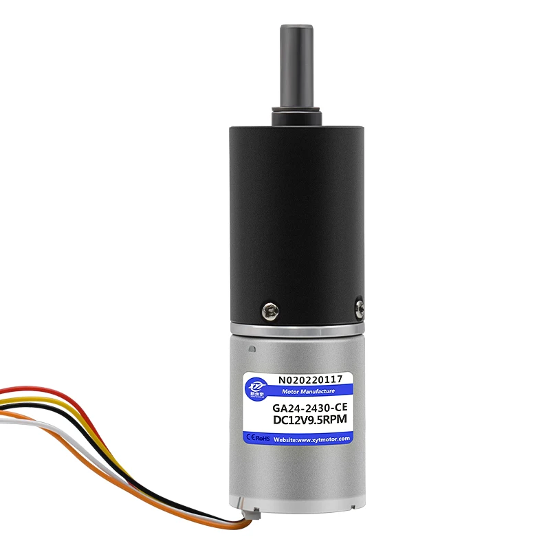 XYT GA24Y-2430 24MM 2430 BLDC 12V 24V Max 21kg,cm Torque Planetary Gearbox Precision Gear Low Noise Long Life Brushless Motor