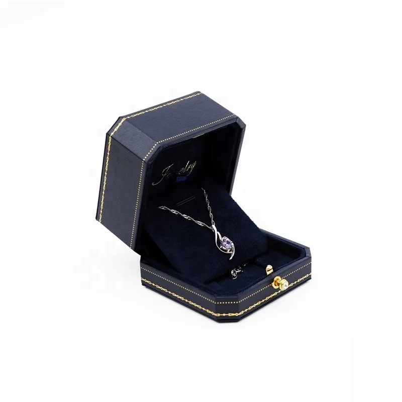 Jewelry packing octagonal jewellery box case manufactures Shenzhen China jewelry packaging