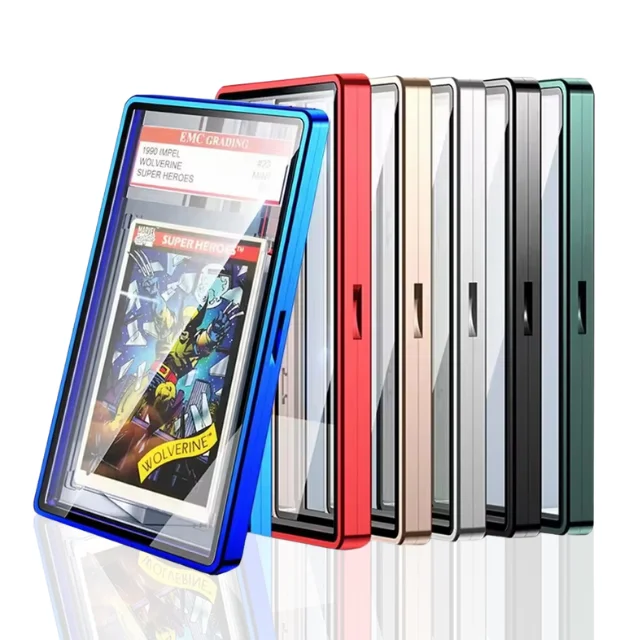 Graded Card Display Case Holder Bgs Tcg Mtg Sport Pokem0n Grading bumper guard SlabMags for psa graded cards