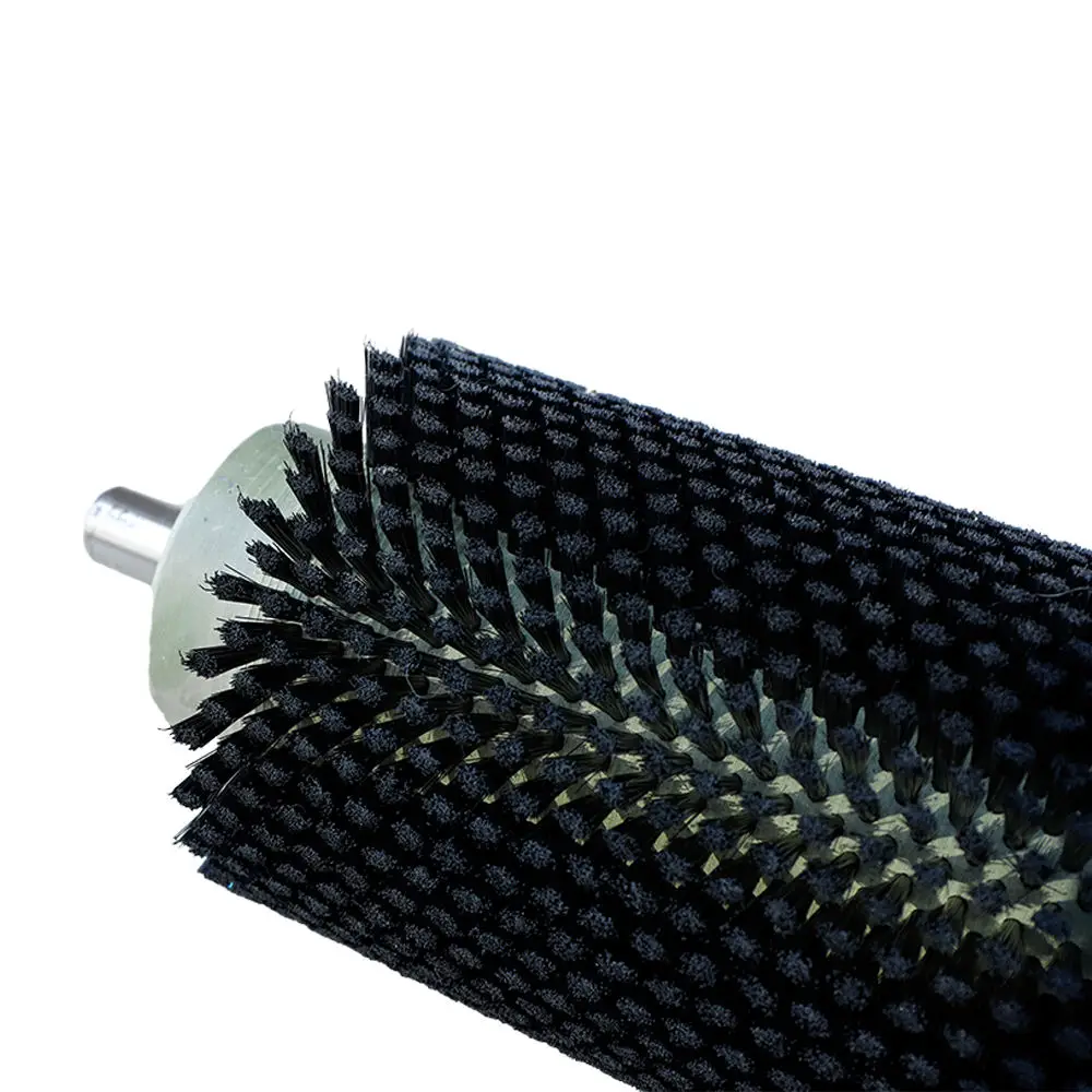 Hot Selling Industrial Cleaning Brush Roller Nylon Bristle Cleaning Conveyor Belt Roller Brush