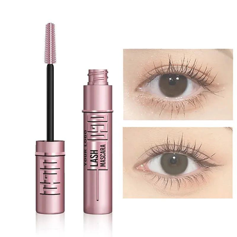 Private Label Makeup OEM ODM Eyelash Eyebrow Serum Brow Gel Waterproof Fiber High Quality Booster Transparent Mascara
