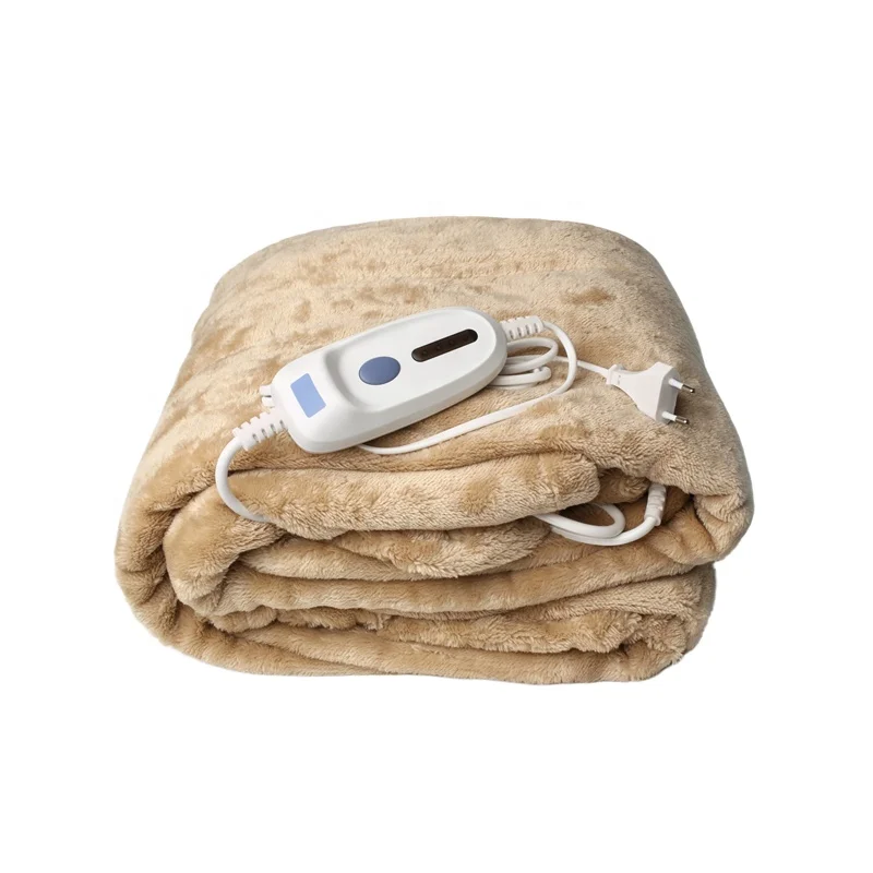 High Quality Custom Heating 180 X 130 Cm 3 Heat Wearable Heated Electric Blanket