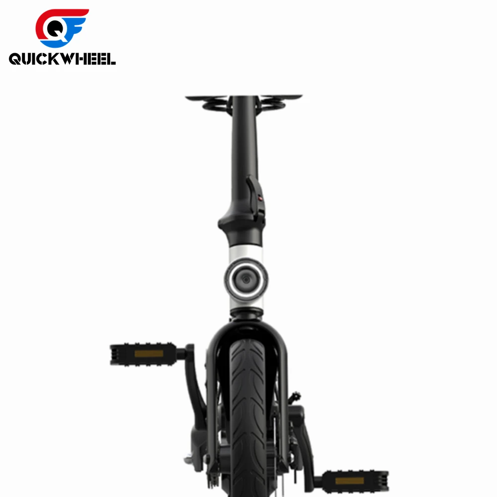 Eu Warehouse Fat Tire Electric Bike 14 Inch 36V Foldable E Bike Price C4 350W Motor 12Ah Battery Electric Bicycle E-Bike