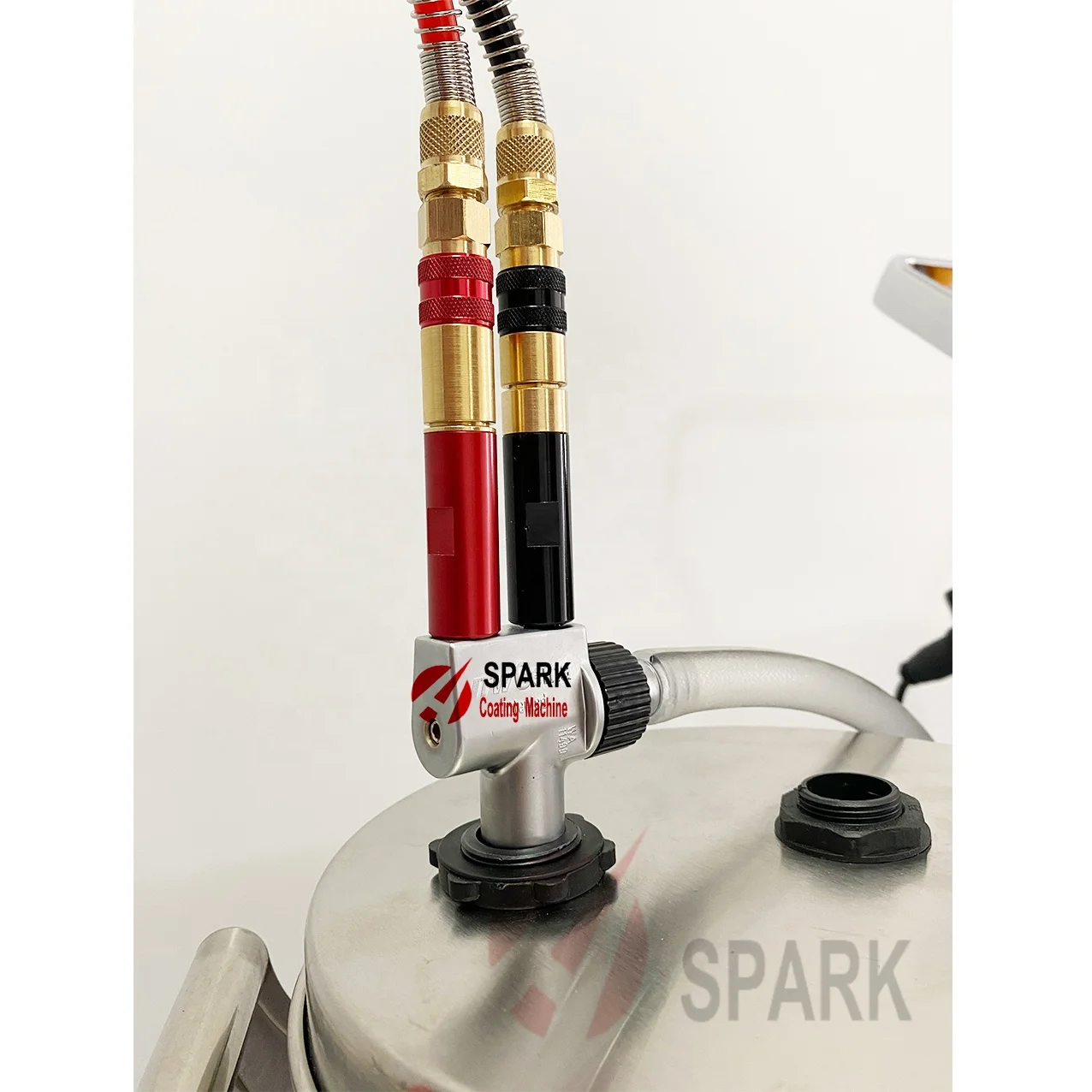 CE GEMA Style Super corona and reciprocatorWheels Powder Gun Electricstatic  Powder Coating manual  automatic spray gun