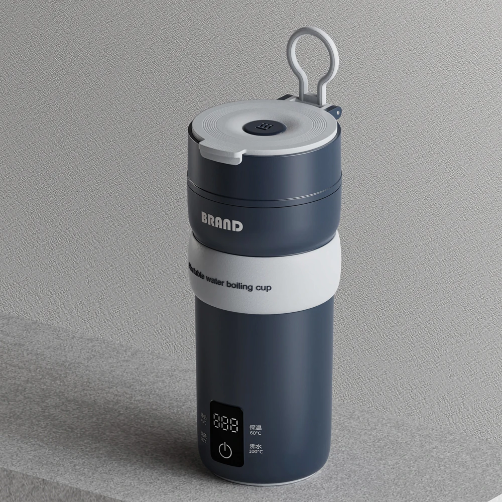 100-240 Wide Voltage Travel Electric Kettle Portable Type C Kettle Mini Kettle Small Hot Water Boiler with 4 Temperature Setting