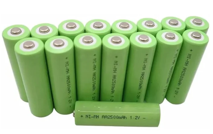 Batteries for Renewable Energy  systems Ni-MH Battery AA 1.2V 2500mAh