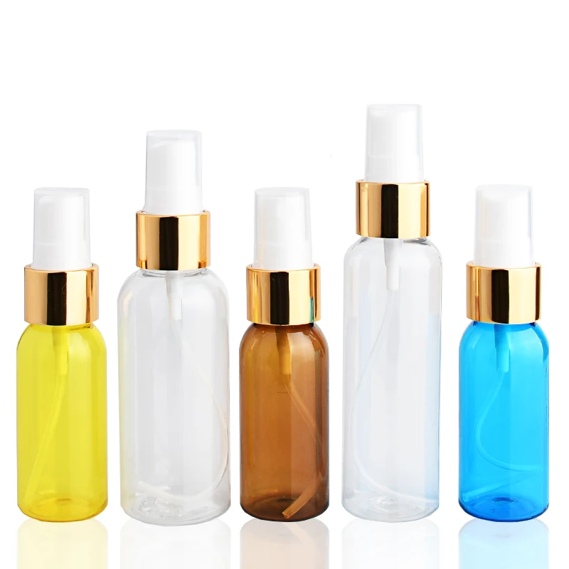 Recycled Small 10ml 20ml 50ml 100ml 200ml Empty PET Body Face Fine Mist Spray Bottle Plastic Bottles Spray