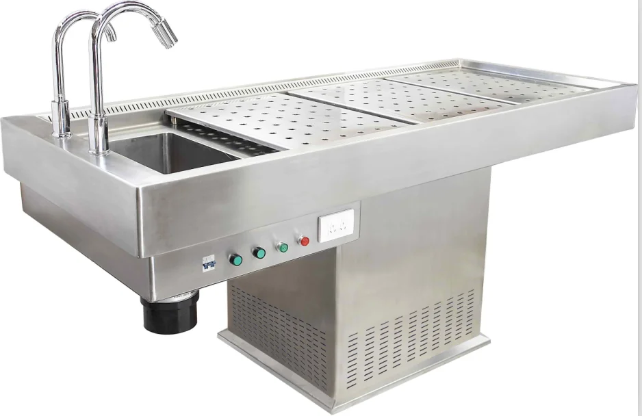 SYJP-02 стол для гидравлической вскрытия анатомии животных трупов Max.200kgs