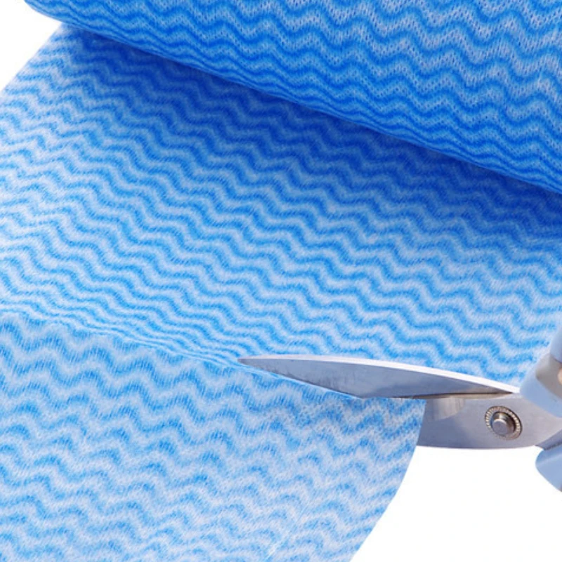 FF2739 Reusable Kitchen Paper Towels Roll Cleaning Wipe Dish Wash Towel Rags Household Disposable Cleaning Cloth