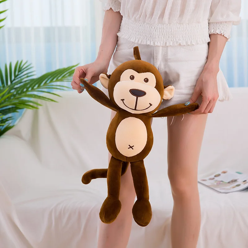 Customized stuffed animal plush toy monkey