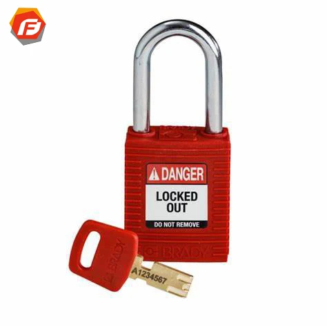 Safety  Steel Long Shackle Lockout Tagout Padlock