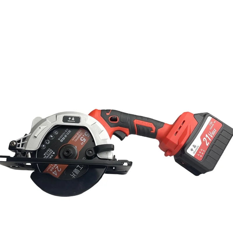 SENGXlN New Lithium Cordless Sliding Miter Saw  Lithium-ion one-handed cut-off saw hand electric miter saw power saw cut-off saw