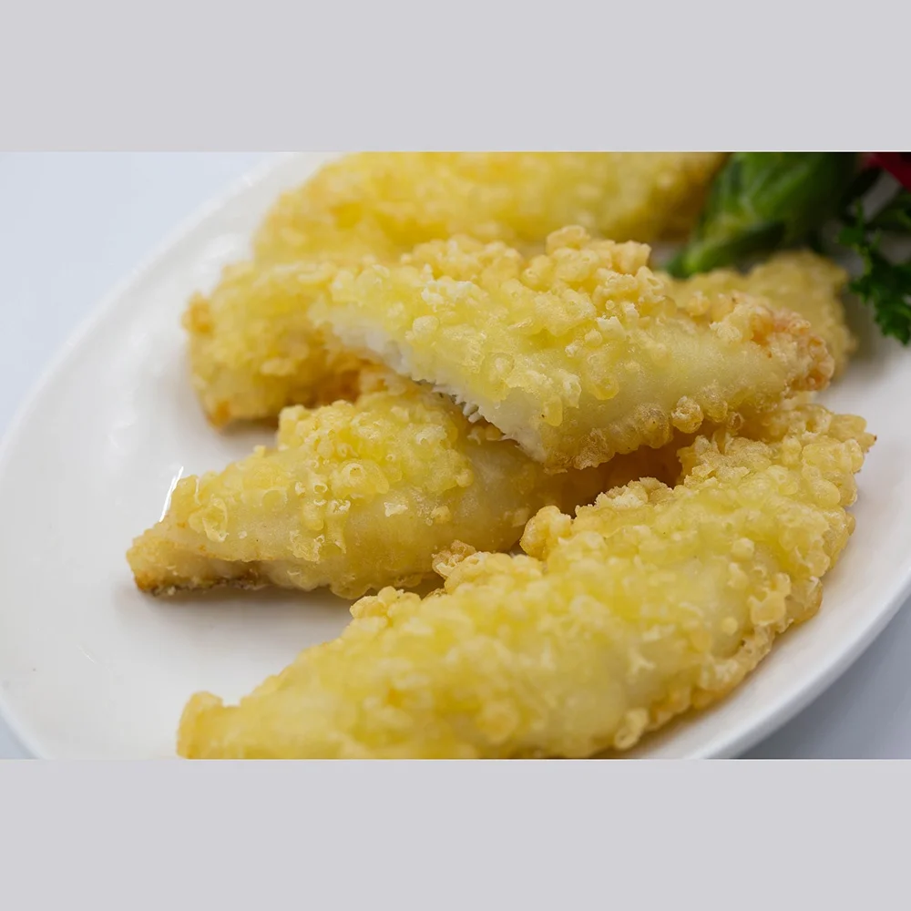 hot sell delicious quick frozen fried frozen breaded shrimp with crumbs breaded