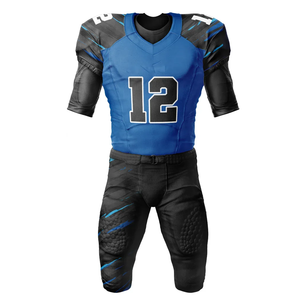 American Football Uniform Most Popular Design Comfortable Sports Wear American Youth Football Uniforms For Men