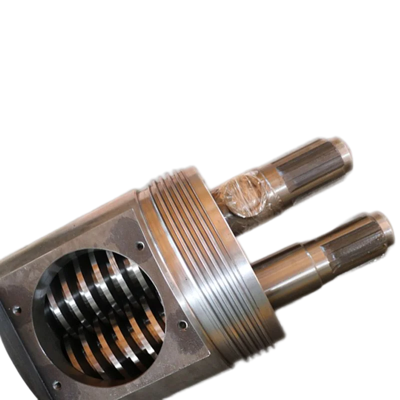 Оптовая продажа 38crmoaia Skd11 биметаллический параллельный двухшнековый цилиндр для экструзионного гранулятора вспомогательные детали