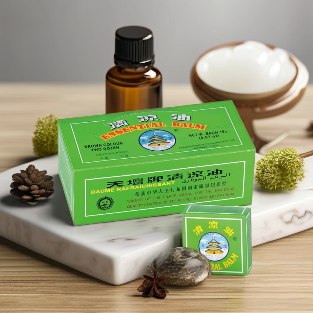 New Trends Essential Herbal Balm for Back Bone Pain and Headache Relief Room Refresher