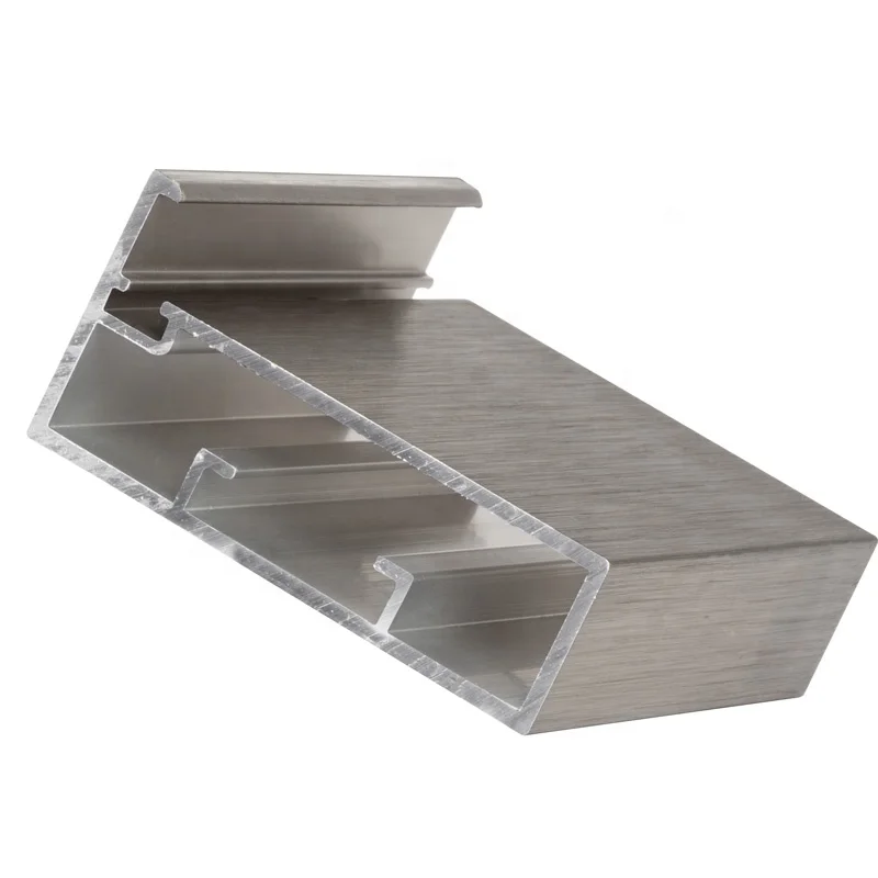 Скрытая ручка алюминиевый экструзионный алюминиевый профиль для кухонного шкафа