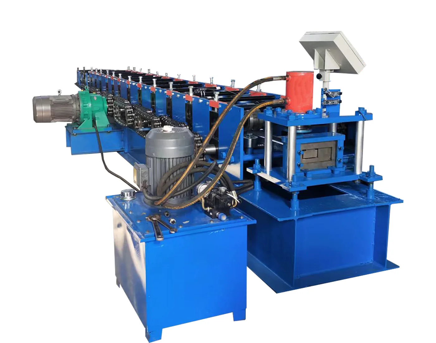 C-Type Light Steel Keel Forming Equipment Is Customized According to The Drawing