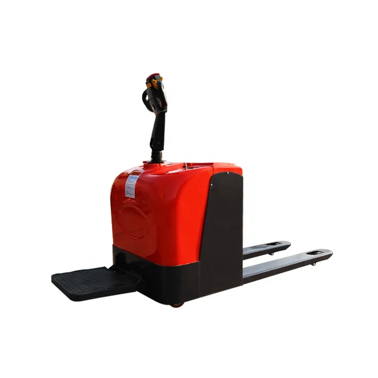 on sale Full Electric Pallet Jack the curve automatically slow down electric pallet trolley easy to operate