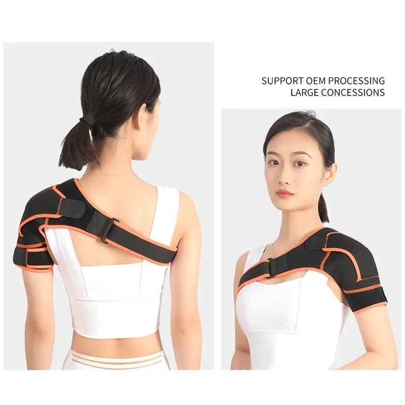 Good quality neoprene orthopedic shoulder support brace adjustable fitness shoulder protector