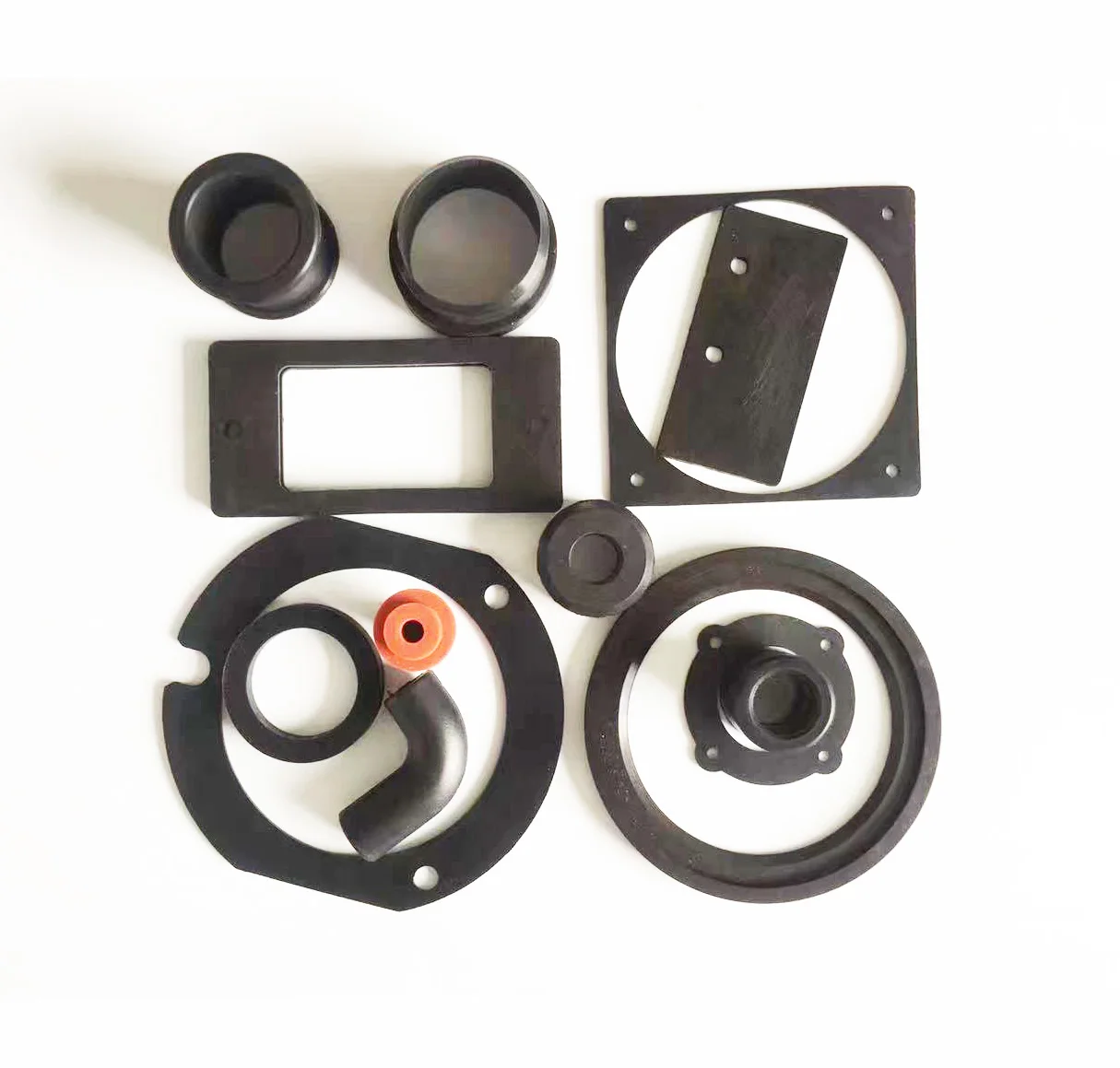 Customized automobile natural rubber nitrile rubber EPDM molded silicone rubber parts.
