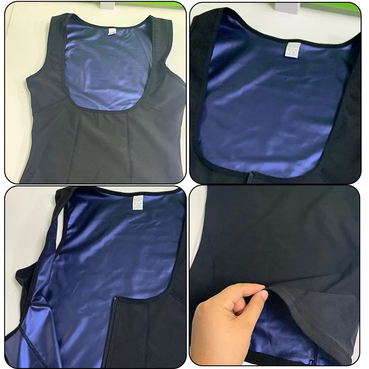 Vest Shaper Men Body Shaper Neoprene Weight Loss Corset Sauna Vest