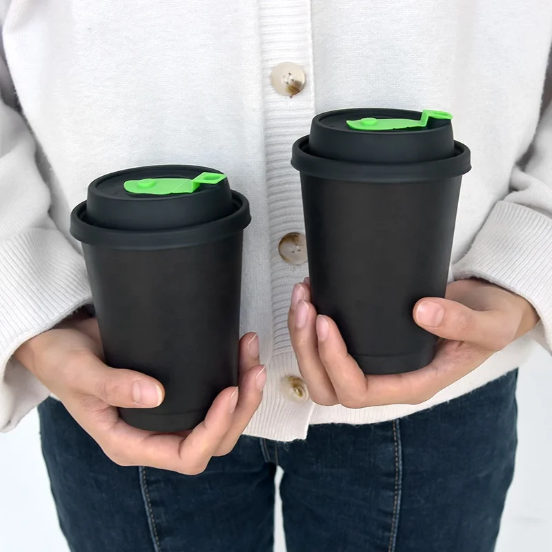 Кофейная чашка с двойными стенками, 8, 10, 12, 16 унций