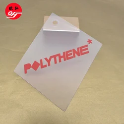 Transparent Soft Clothing Care Tag Wholesale Custom Printing Clear TPU Washing Labels for Swimwear